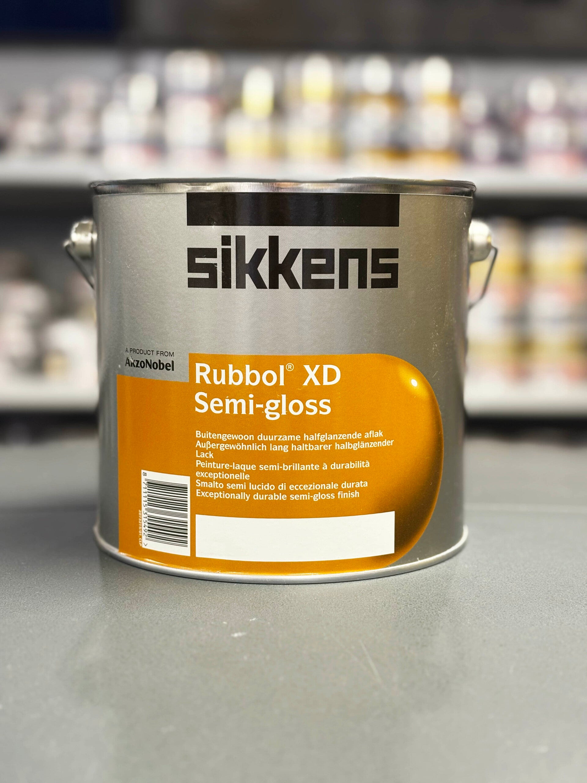 Sikkens Rubbol XD Semi-Gloss 2,5L Midden Kleuren - Oud etiket