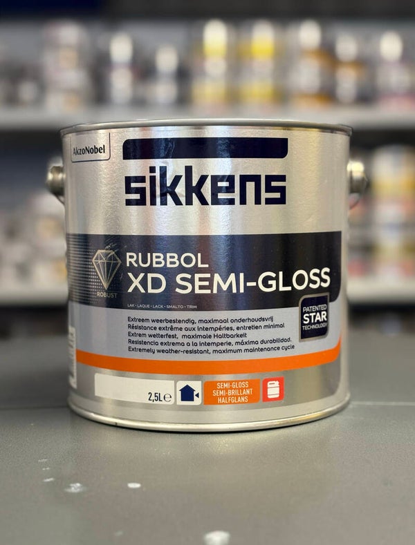 Sikkens Rubbol XD Semi-Gloss 2,5L - Elke Kleur