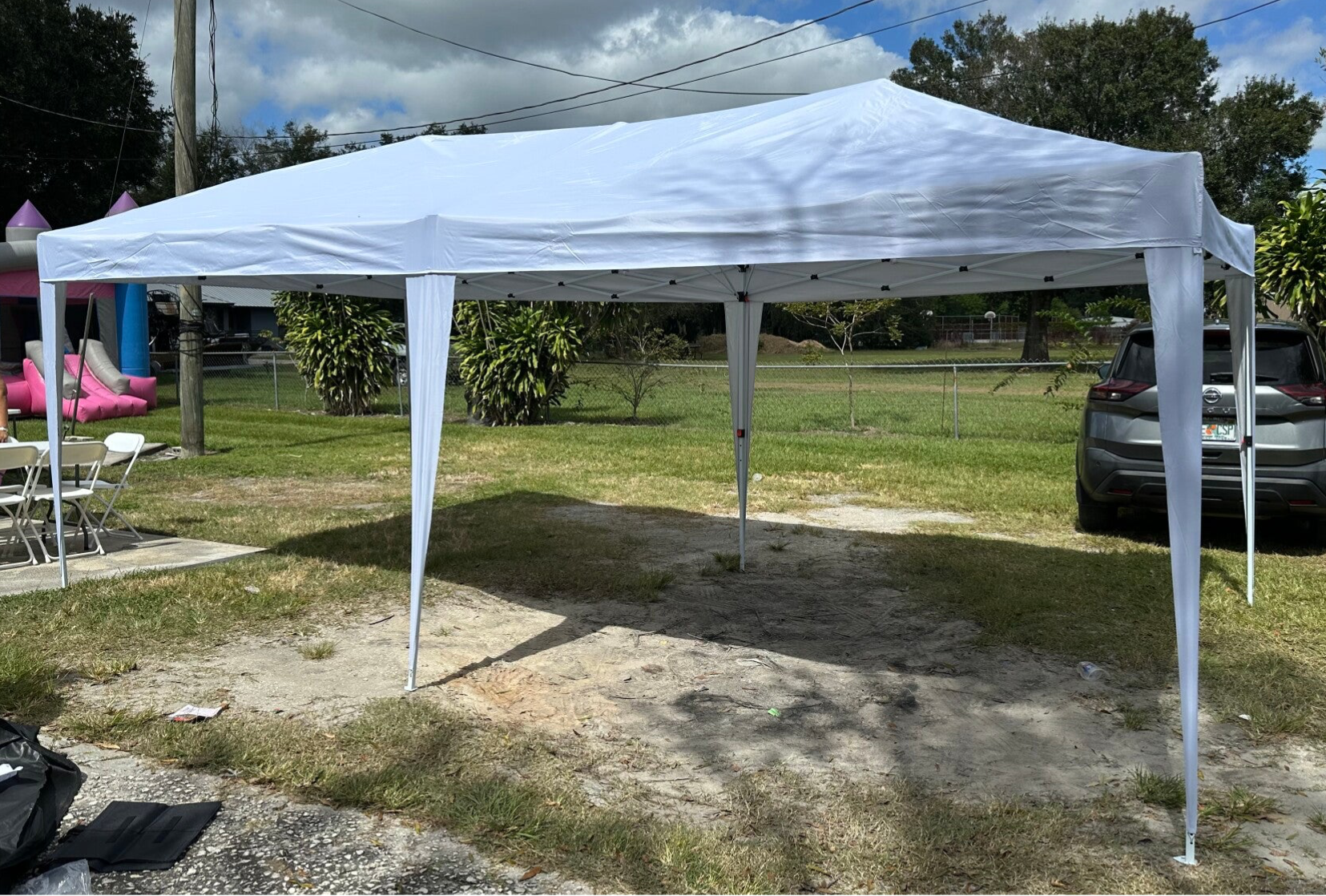 10 x 20 Canopy Tent / Alquiler de Pabellón