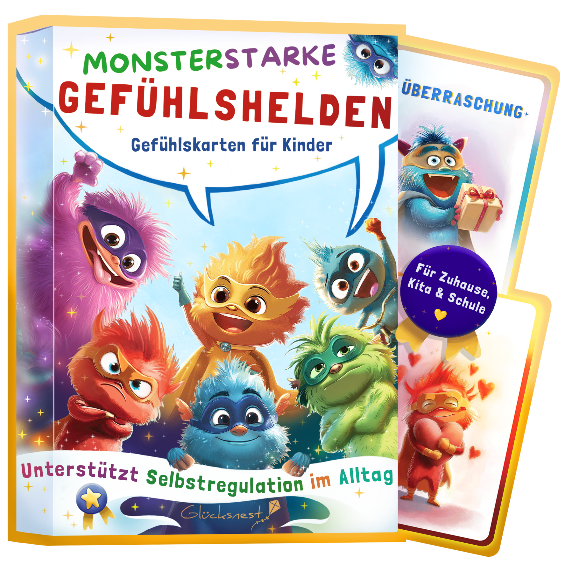 Gefühlskarten für Kinder