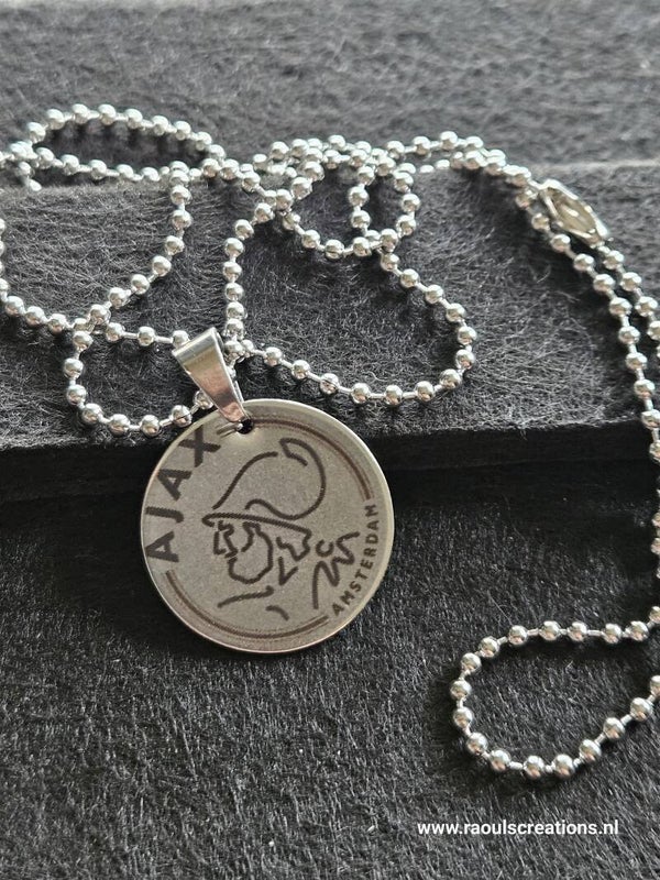Ajax logo + ketting