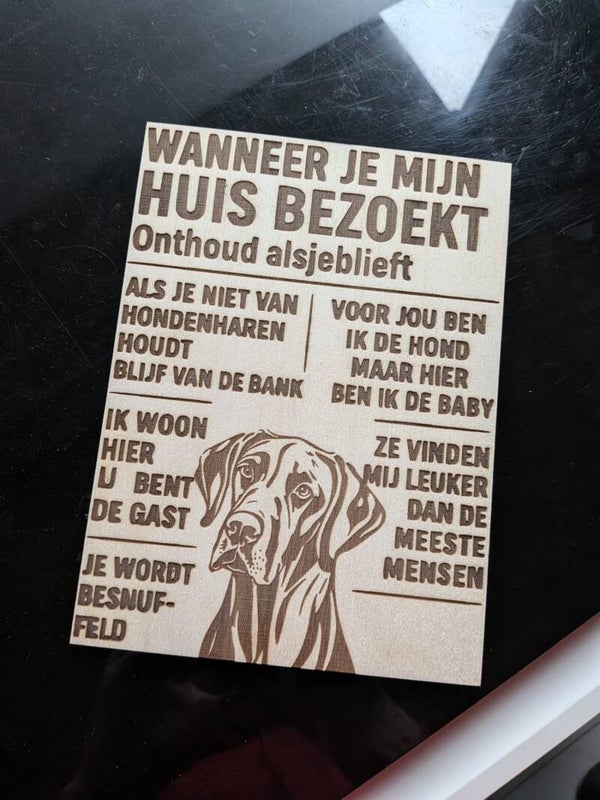 honden bord