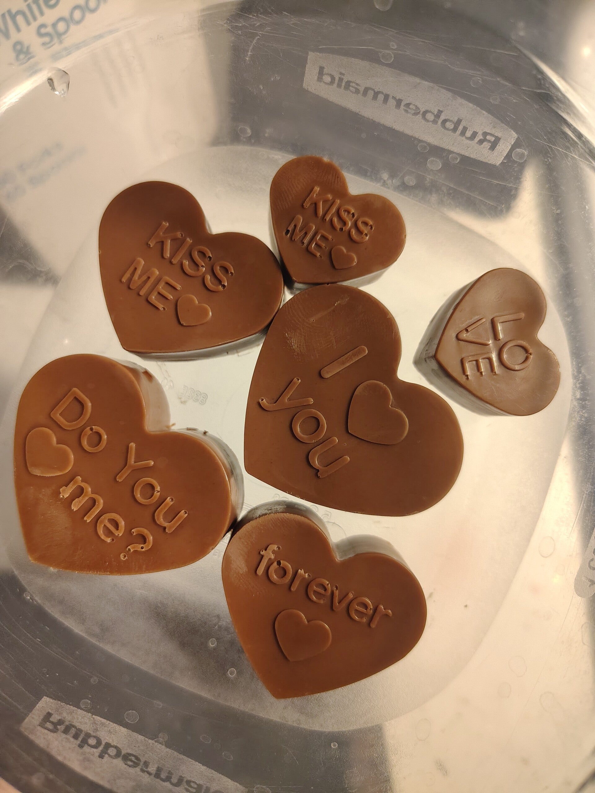 (Non Infused) Valentine's Day Chocolate Hearts