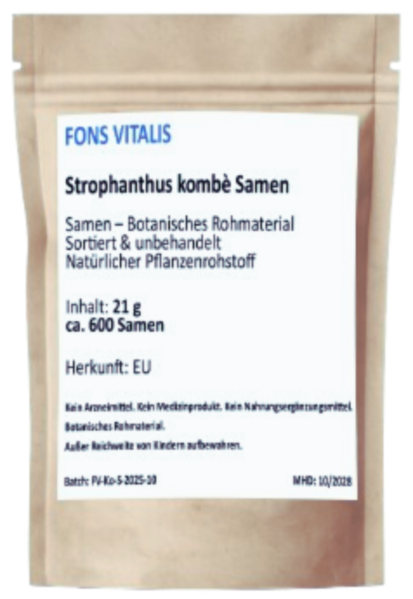 Strophanthus kombe Samen – keimfähig - 21 g (ca. 600 Samen)