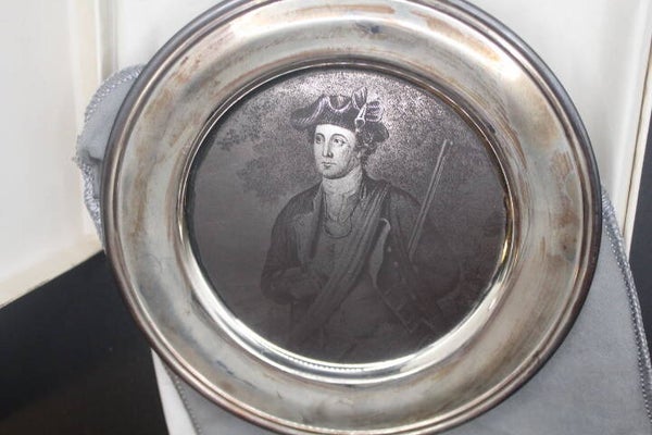 Sterling Silver - 1972 Kirk; Young Washington Platter