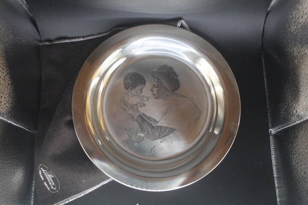 Sterling Silver - 1973 Franklin Mint; Mother's Day Platter