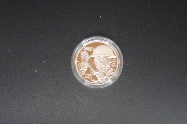1$ Commerative - 2018 World War 1 Centennial PR DCAM