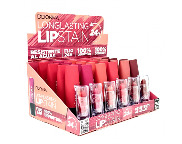 LIPSTAIN LONGLASTING MATTE FIJO 24H A