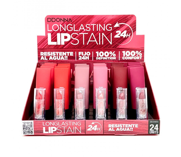 LIPSTAIN LONGLASTING MATTE FIJO 24H B (COD:12181B)