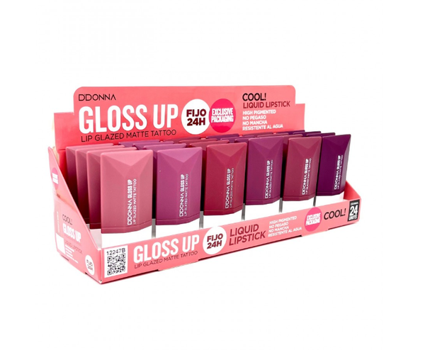 LIP GLAZED MATTE TATTO B (COD:12247B)
