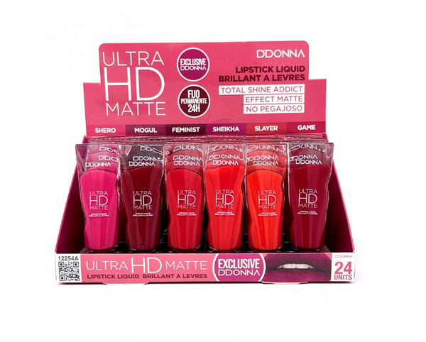 LIPSTICK LIQUID ULTRA HD MATTE A (COD:12254A)