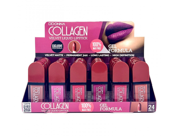 LIQUID LIPSTICK COLLAGEN VELVET B (COD:12257B)