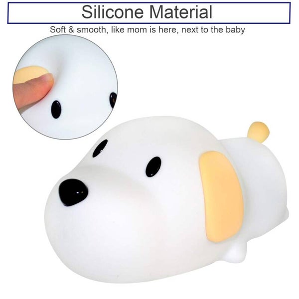 Luz nocturna LED de silicona