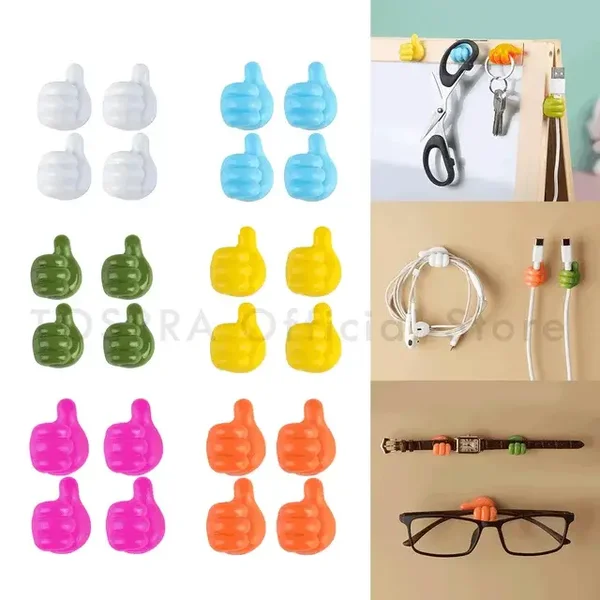 Ganchos organizadores de clips para cables