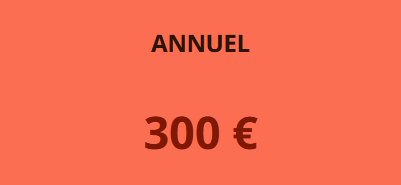 annuel - 300€