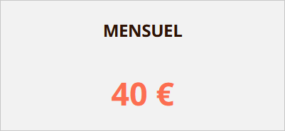 mensuel - 40 €