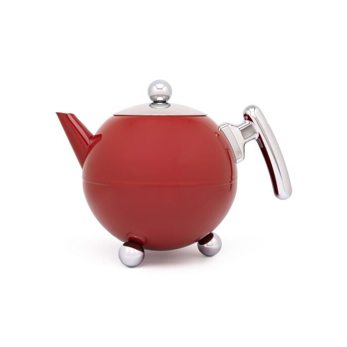 Theepot Duet® Bella Ronde 1,2L, Carmine Red