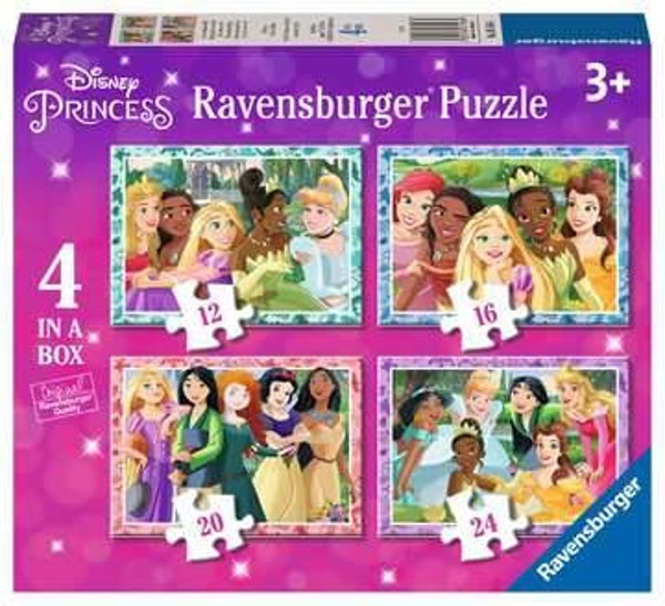 Ravensburger Disney Princess: Wees wie je wilt zijn 4 in 1 box