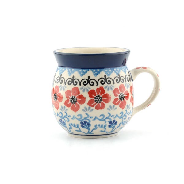 Bunzlau Castle Farmer mug Red Violets