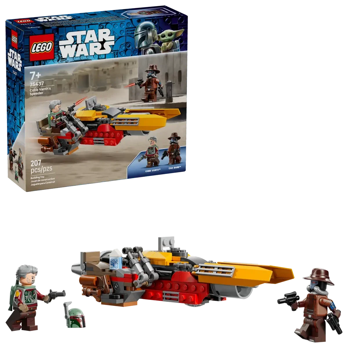 Lego Star Wars Cobb Vanths speeder 75437