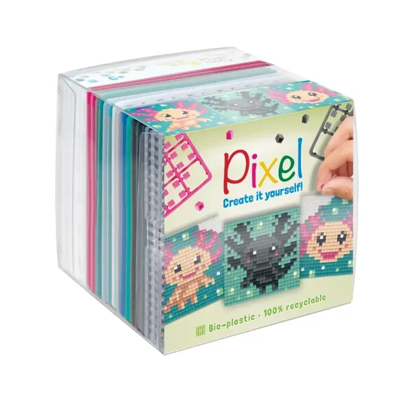 Pixel 3-pack - Axolotl