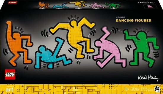 Lego Art Keith Haring – Dansende figuren 31216