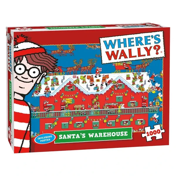 Puzzel Xms Where’s Wally Santas Warehouse