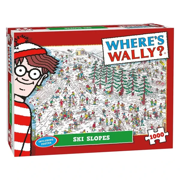Puzzel Xms Where’s Wally Ski Slopes