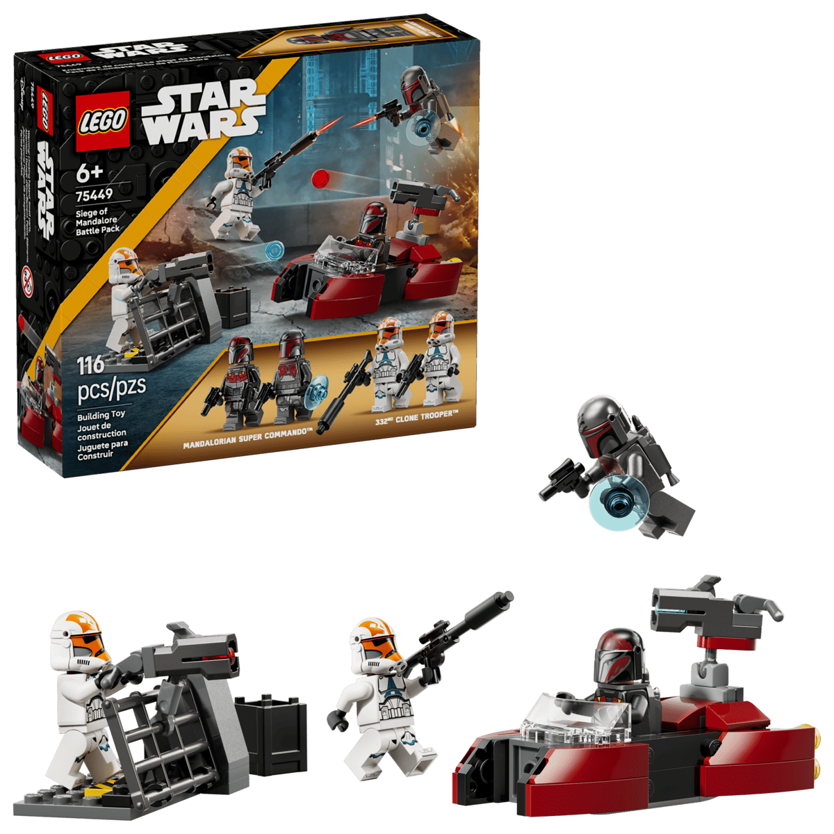 Lego Star Wars Beleg van Mandalore Battle Pack 75449