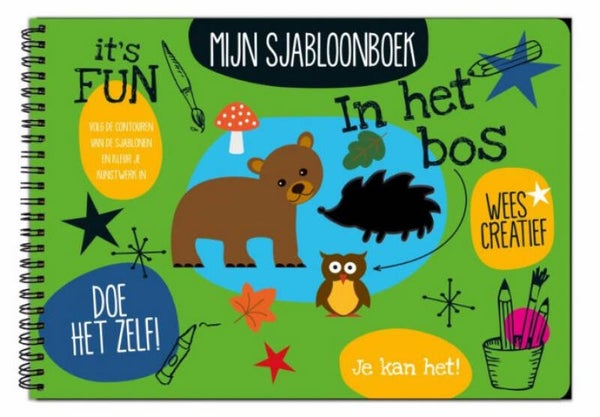 Sjabloonboek - In het bos