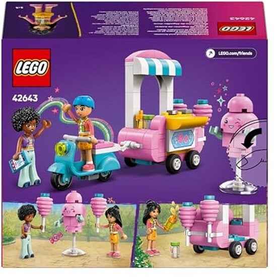 Lego Friends Suikerspinkraam en scooter 42643