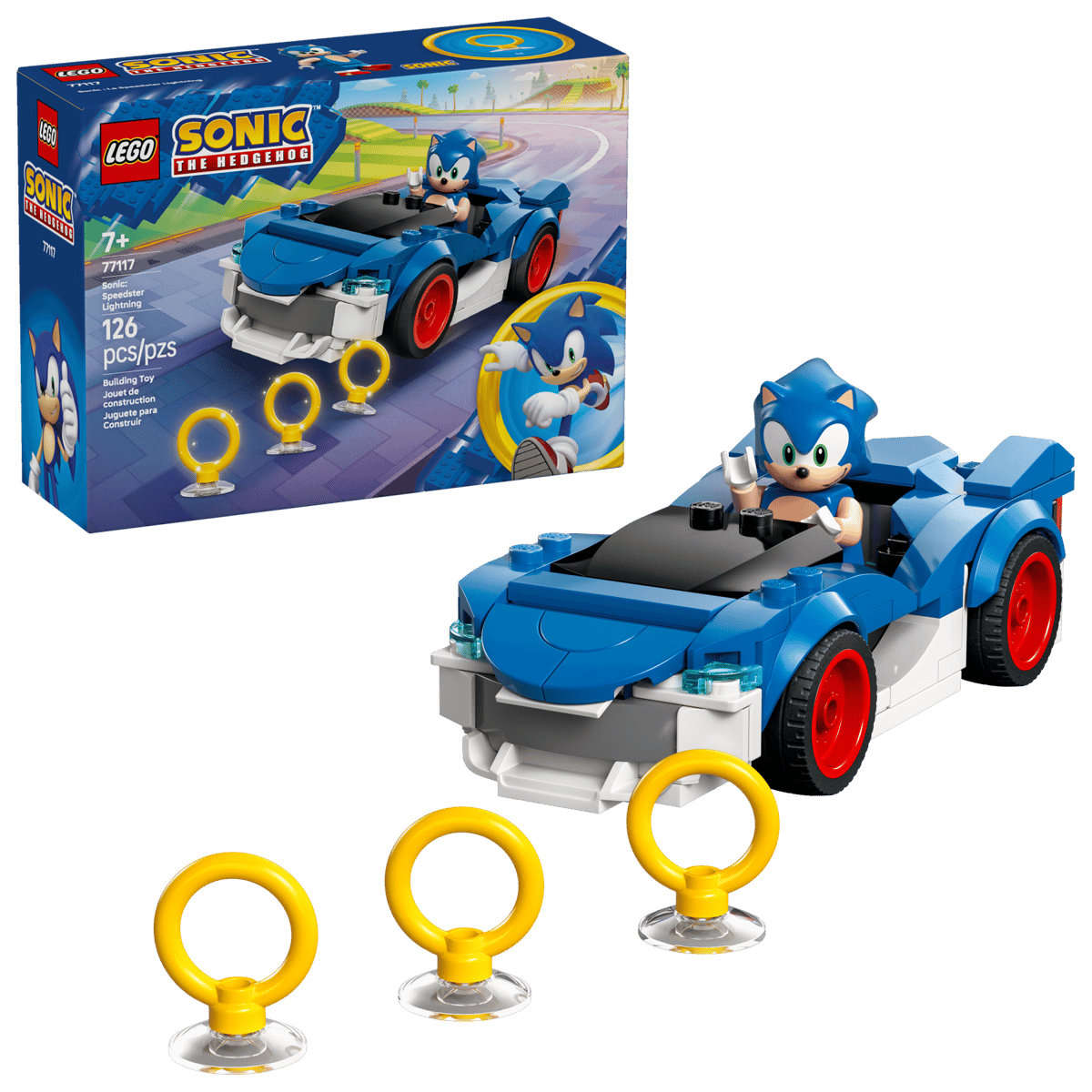 Lego Sonic Sonic: Speedster Lightning 77117