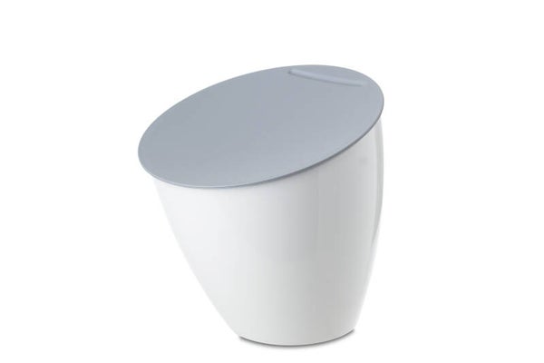 Afvalbakje calypso Wit