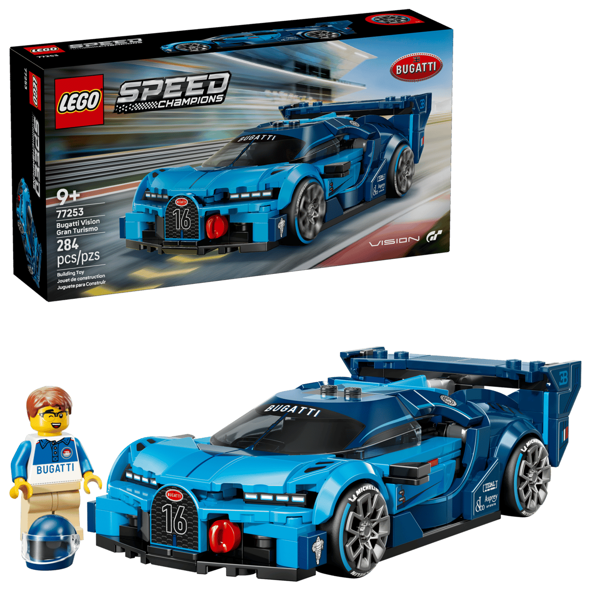 Lego Speed Bugatti Vision GT hyper sportauto 77253