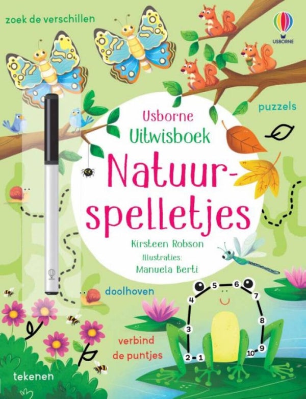 Uitwisboek - Natuurspelletjes