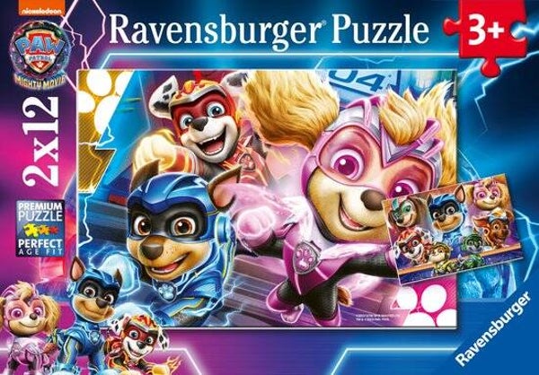 Ravensburger puzzel Paw Patrol: The Mighty Movie 2x12 057214