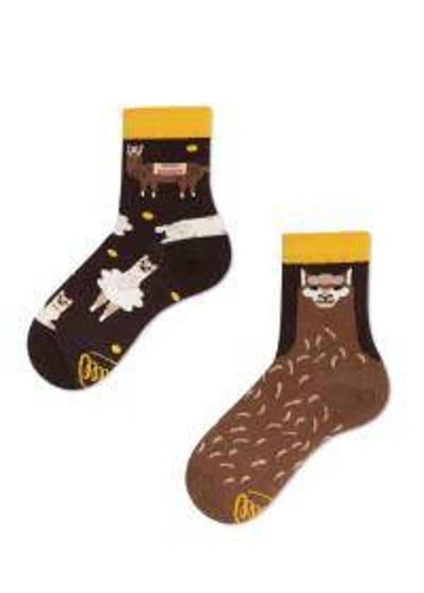 Many Mornings Sokken Fluffy Alpaca