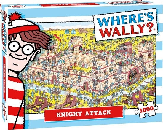 Puzzel Where's Wally Knight Attack 1000 stukjes