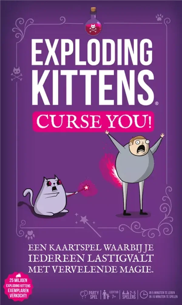 Exploding Kittens Curse You - Kaartspel