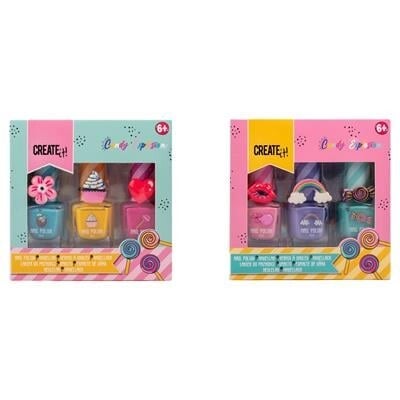 Create It! Candy Nagellak 3-Pack Ringen