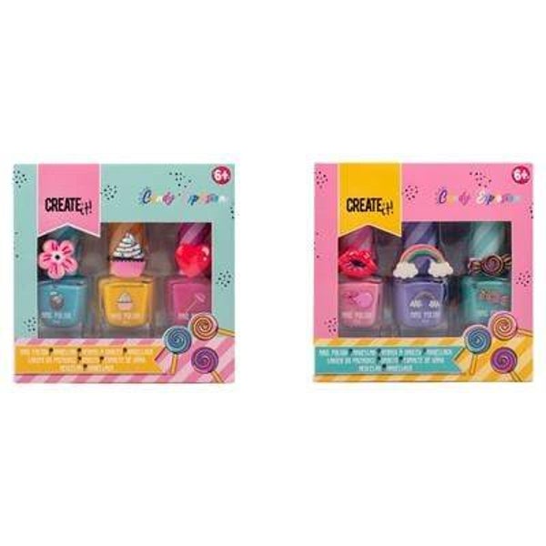 Create It! Candy Nagellak 3-Pack Ringen