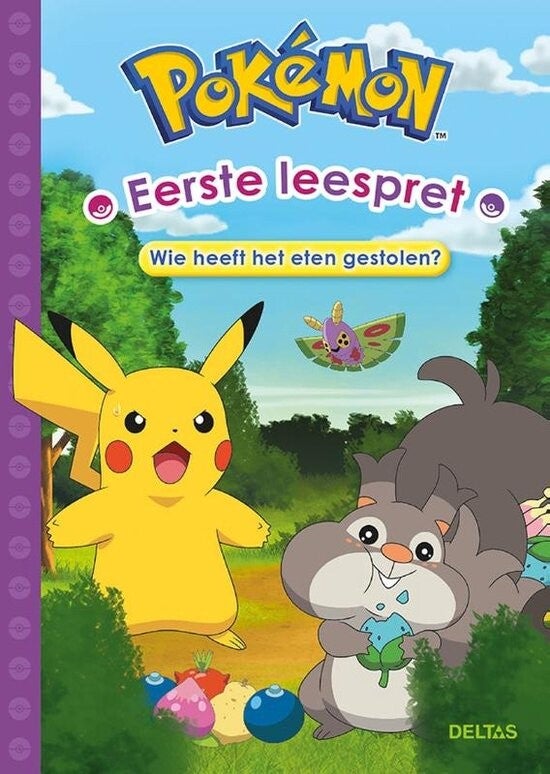 Pokémon eerste leespret Wie heeft het eten gestolen?