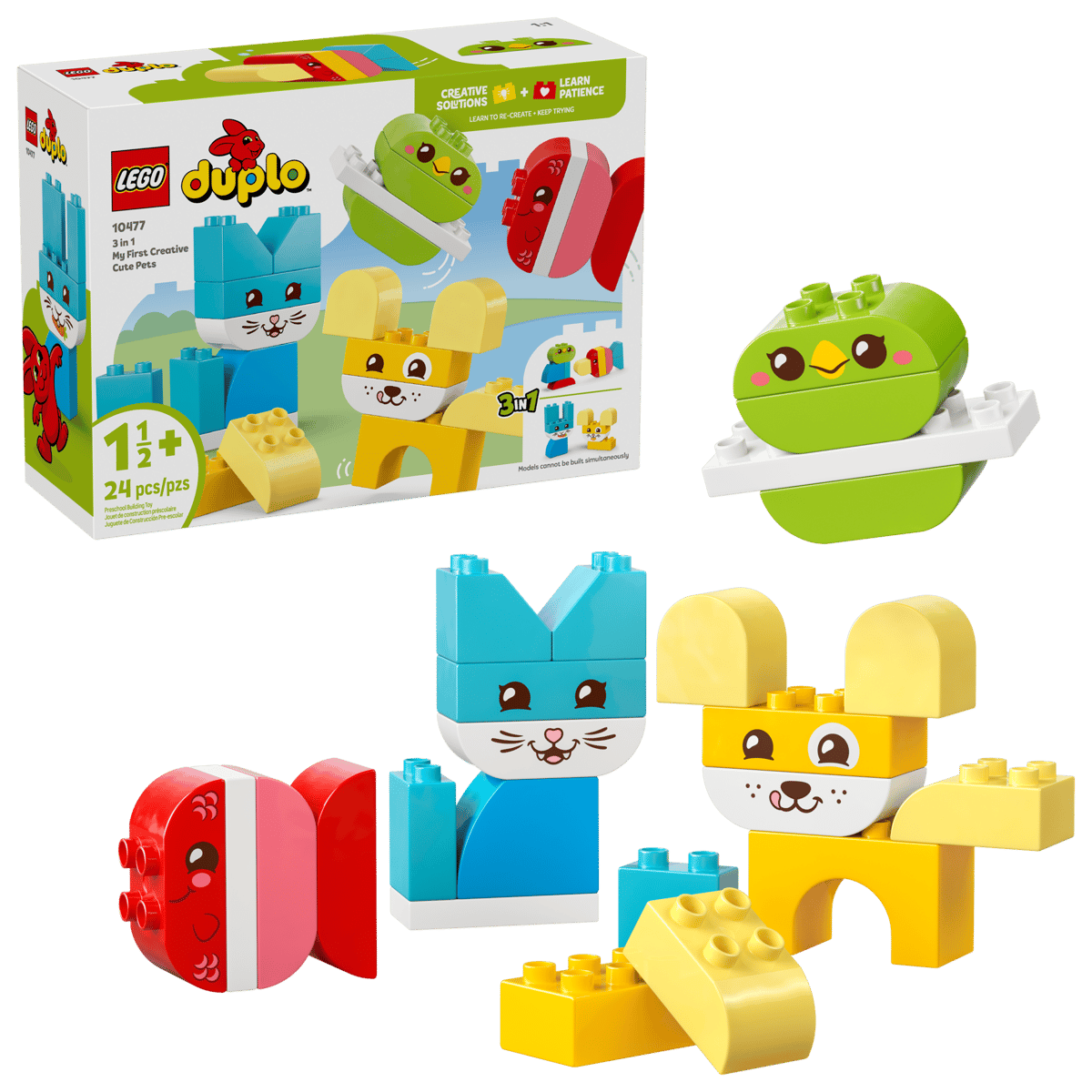 Lego Duplo 3-in-1 creatieve huisdieren 10477