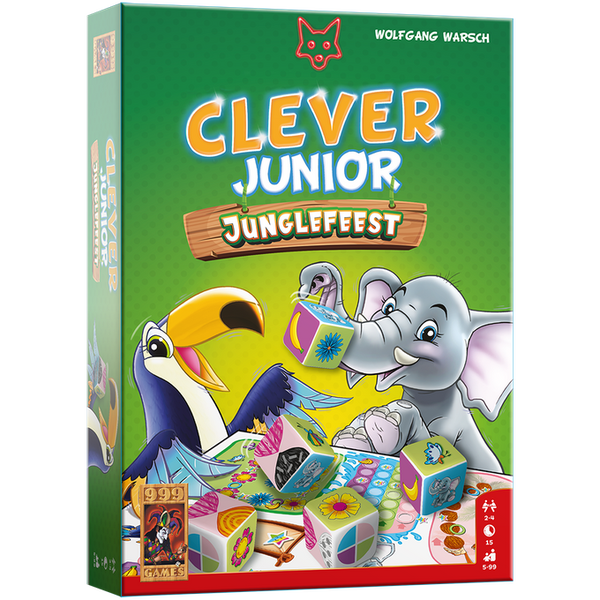 Clever Junior Junglefeest - Dobbelspel