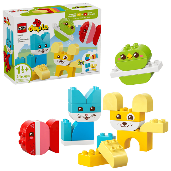 Lego Duplo 3-in-1 creatieve huisdieren 10477