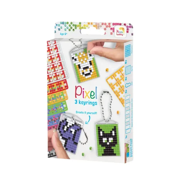 Medaillon sleutelhangerset - Dieren