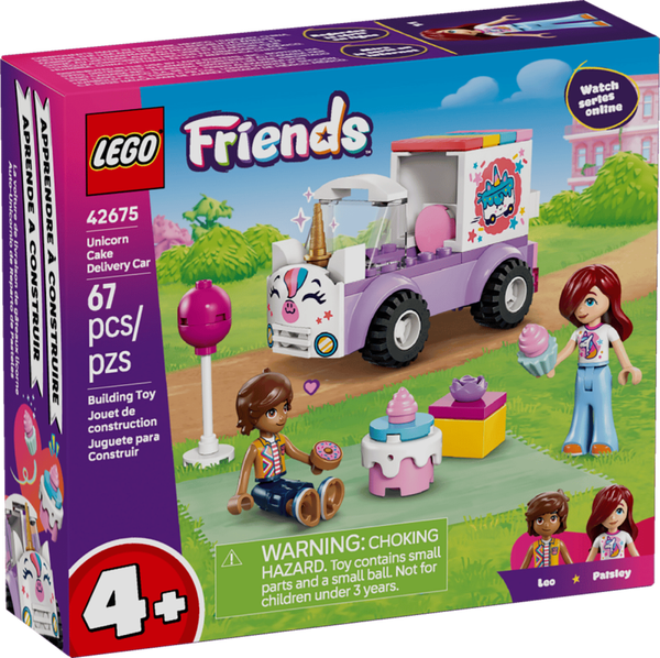 Lego Friends Eenhoorn taartenbezorgauto 42675