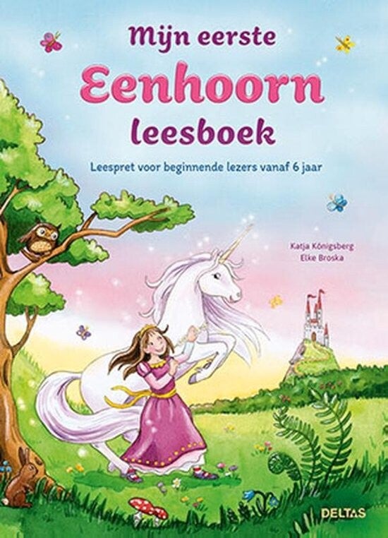 Mijn eerste eenhoorn leesboek Leespret voor beginnende lezers vanaf 6 jaar