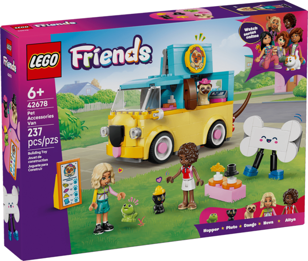 Lego Friends Bestelwagen met dierenaccessoires 42678