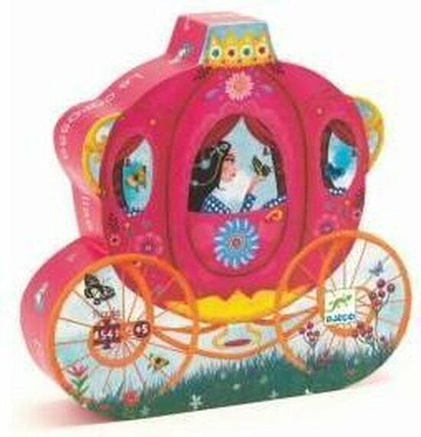 Djeco  De koets van Elise  puzzel 54 stukjes  DJ07254